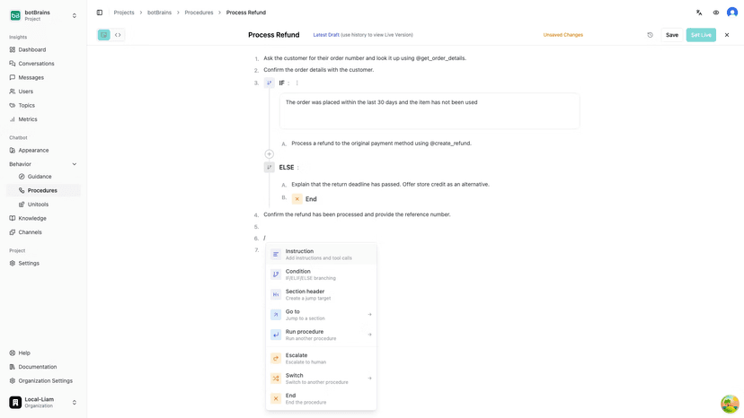 Procedures: Lasse KI deine SOPs ausführen