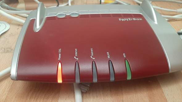 Fritzbox Router mit Problemen